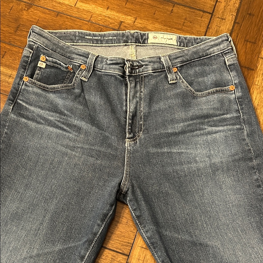 AG Adriano Goldschmied Prima Cigarette Leg Jeans - Size 31 EUC